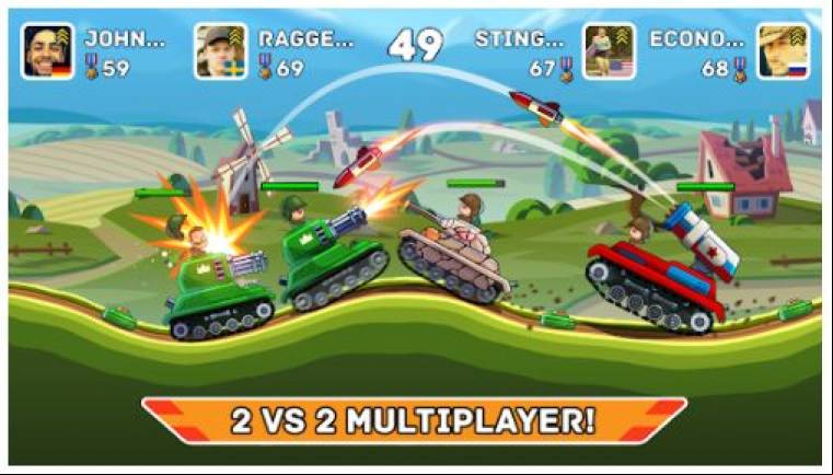 Hills Of Steel Mod APK