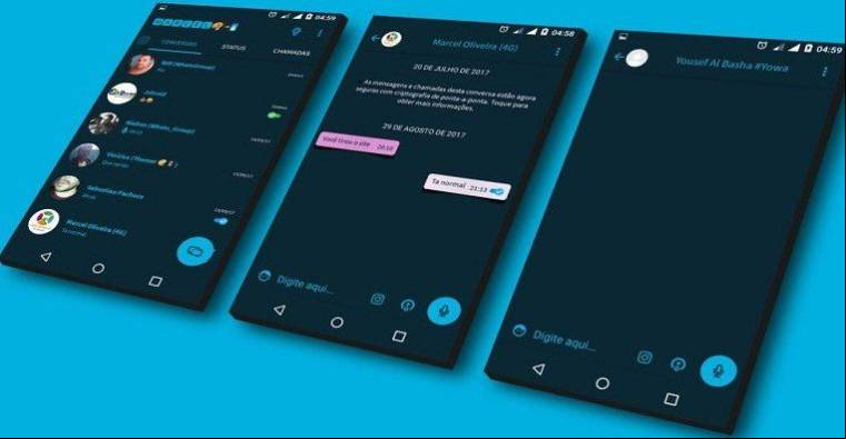 Whatsapp Blue Pro Apk